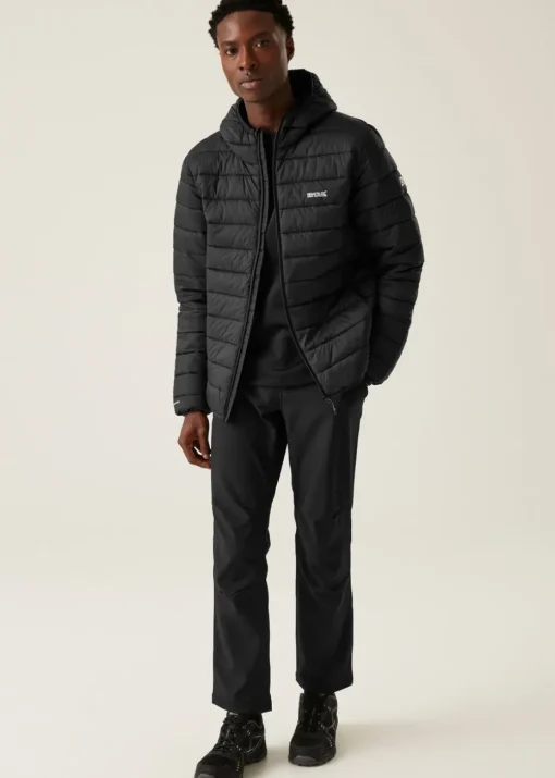 Regatta Black Hooded Marizion Padded Jacket