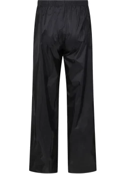 Regatta Black Kids' Stormbreak Waterproof Hydrofort Overtrousers