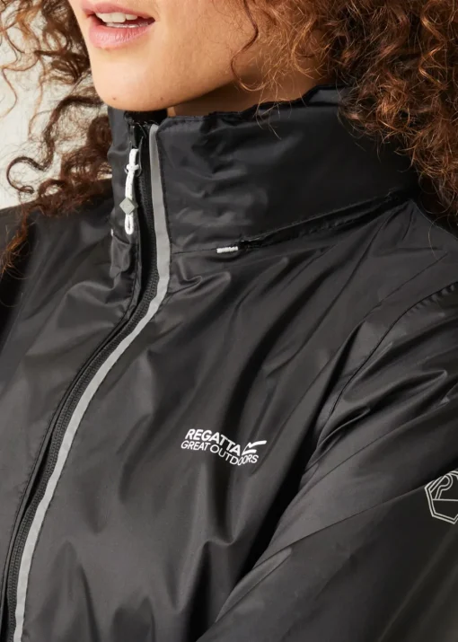 Regatta Black Women's Corinne IV Waterproof Breathable Isolite Jacket
