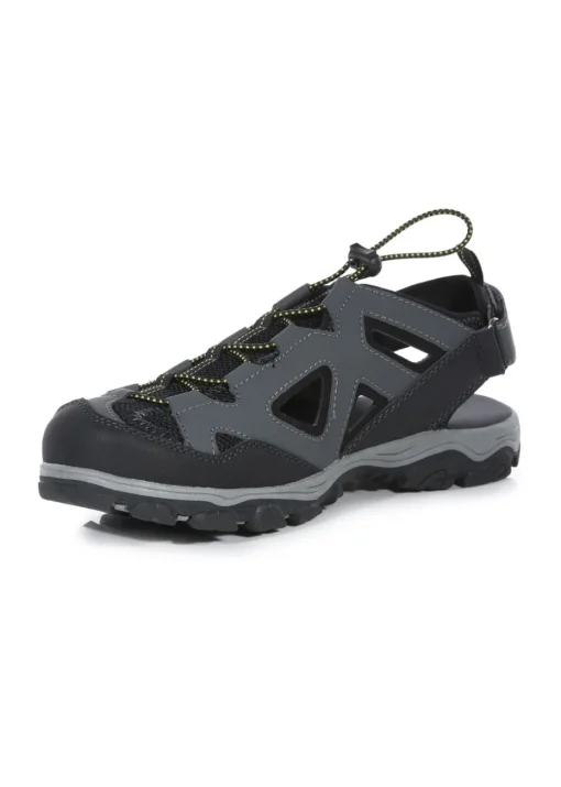 Regatta Briar Bright Grey Black Kiwi Westshore 3 Sandals