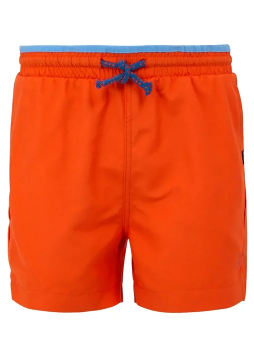 Regatta Burnt Orange Tango Kids' Skander III Swim Shorts (3- 16 Yrs)