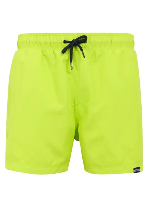 Regatta Citron Leaf Print Mawson III Swim Shorts