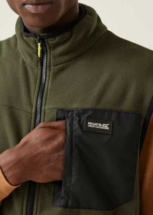 Regatta Dark Khaki Frankie Fleece Bodywarmer