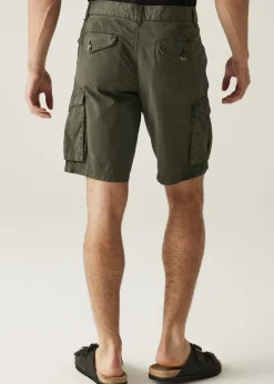 Regatta Dark Khaki Shorebay II Multi-Pocket Shorts