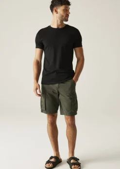 Regatta Dark Khaki Shorebay II Multi-Pocket Shorts