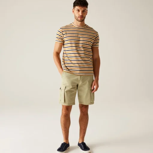 Regatta Ecru Shorebay II Multi-Pocket Shorts