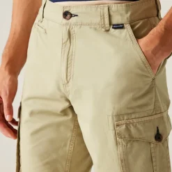 Regatta Ecru Shorebay II Multi-Pocket Shorts