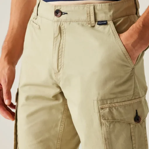 Regatta Ecru Shorebay II Multi-Pocket Shorts