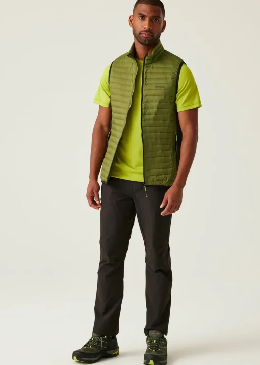 Regatta Forest Green Andreson Water Repellent Extol Stretch Hybrid Bodywarmer