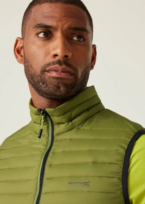 Regatta Forest Green Andreson Water Repellent Extol Stretch Hybrid Bodywarmer