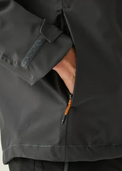 Regatta Grey/Blue Maland II Waterproof Breathable Isotex Stretch Jacket