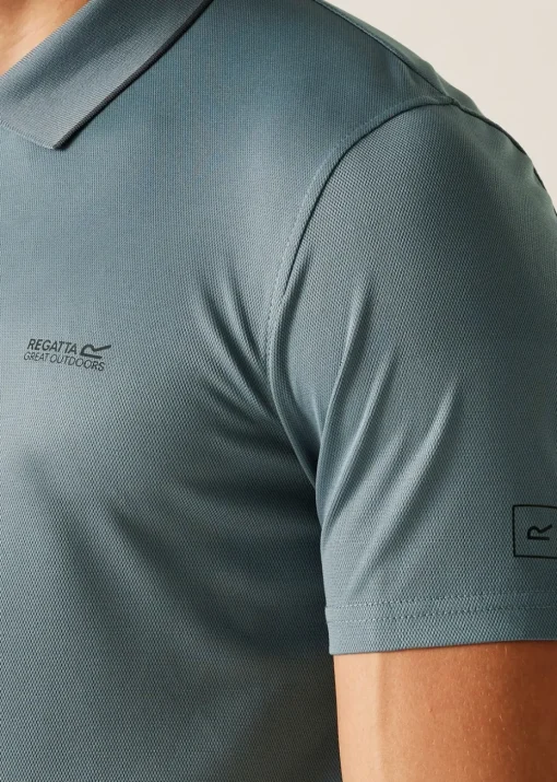 Regatta Grey/Blue Maverik V Quick Dry T-Shirt