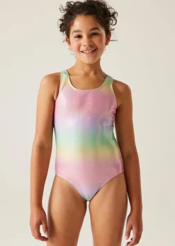 Regatta Mermaid Shimmer Kids Katrisse Swimsuit (3- 16 Yrs)