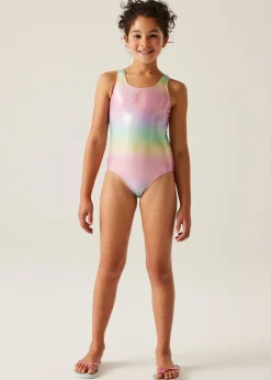 Regatta Mermaid Shimmer Kids Katrisse Swimsuit (3- 16 Yrs)