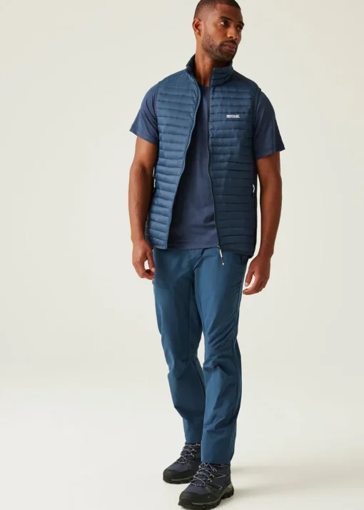 Regatta Midnight Blue Andreson Water Repellent Extol Stretch Hybrid Bodywarmer