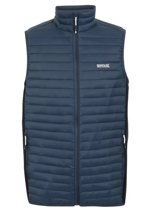 Regatta Midnight Blue Andreson Water Repellent Extol Stretch Hybrid Bodywarmer
