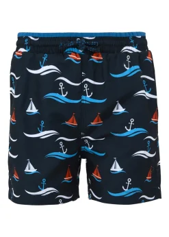 Regatta Navy Boat Kids Skander III Swim Shorts (3- 16 Yrs)