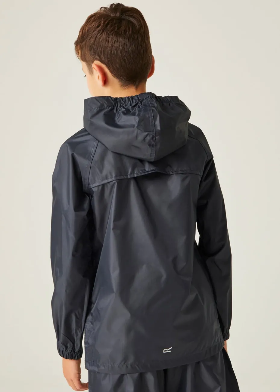 Regatta Navy Kids' Stormbreak Waterproof Hydrofort Jacket