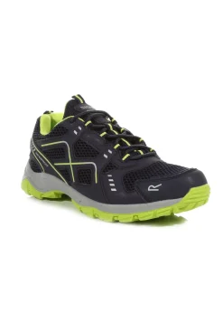 Regatta Navy Lime Punch Vendeavour Waterproof Isotex Walking Shoes
