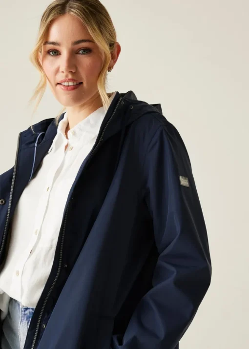 Regatta Navy Reinna Waterproof Breathable Isotex Jacket