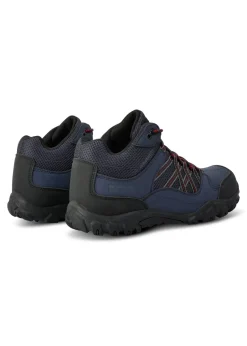 Regatta Navy Rio Red Edgepoint Waterproof Isotex Mid Walking Boots