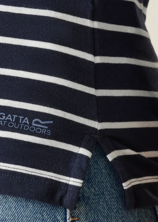 Regatta Navy Stripe Bayletta II Tee