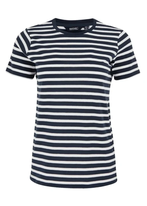 Regatta Navy Stripe Bayletta Tee