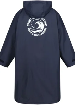 Regatta Navy/Orange Lining Changing Waterproof Hydrofort Robe