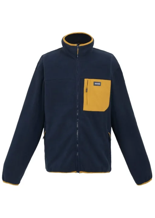 Regatta Navy/Yell Mustard Frankie Fleece