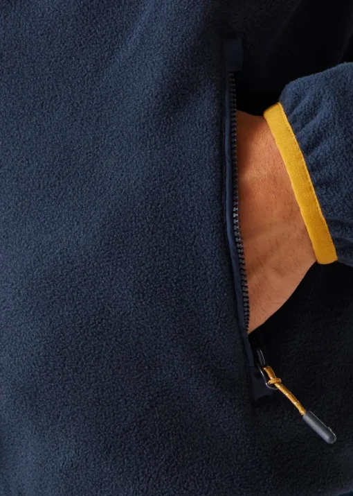 Regatta Navy/Yell Mustard Frankie Fleece