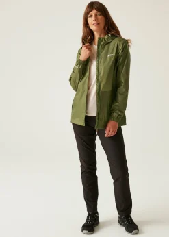Regatta Nephrite Green Pack-It III Waterproof Breathable Isolite Jacket