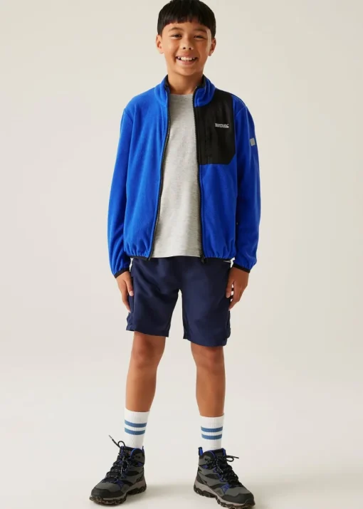 Regatta Olympian Blue Kids' Frankie Anti-Pill Symmetry Fleece (3- 16 Yrs)
