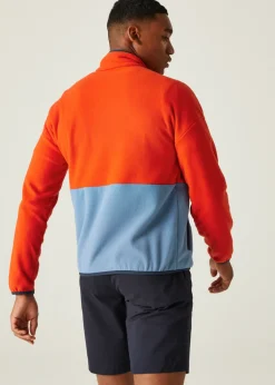 Regatta Orange Men's Callide Half Zip Fleece
