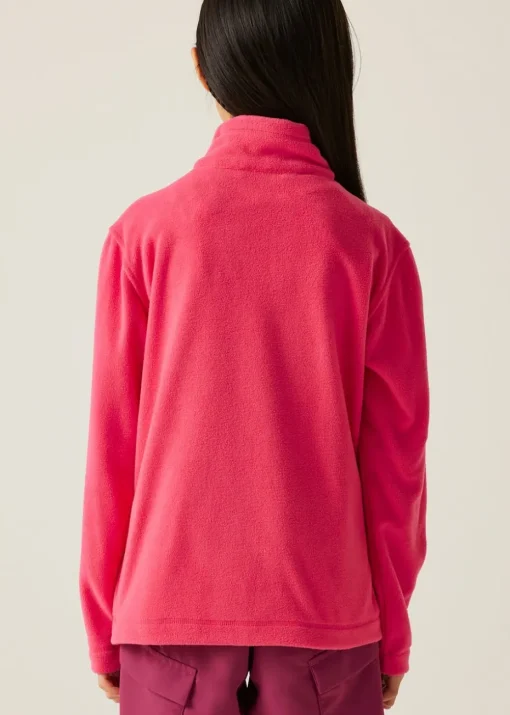 Regatta Pop Pink Kids King II Anti-Pill Symmetry Fleece (3- 16 Yrs)