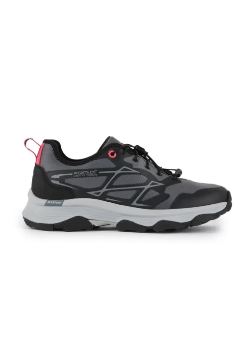 Regatta Seal Grey Peach Bloom Blaze Water Repellent Trainers