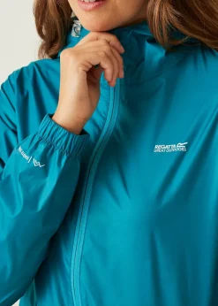 Regatta Turquoise Pack It III Waterproof Breathable Isolite Jacket