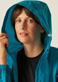 Regatta Turquoise Pack It III Waterproof Breathable Isolite Jacket