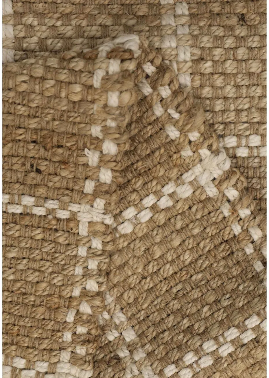 Relay Jute Check Natural Runner