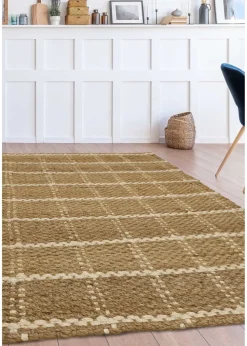 Relay Jute Check Natural Rug