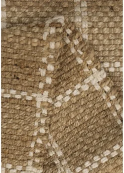 Relay Jute Check Natural Rug