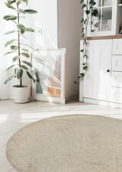 Relay Natural Classic Circular Rug
