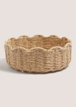 Retreat Scalloped Basket