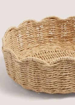 Retreat Scalloped Basket