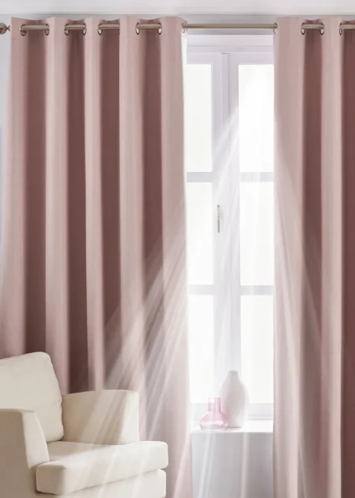 Riva Home Twilight Thermal Blackout Ringtop Eyelet Curtains