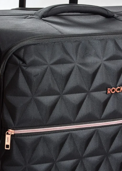 Rock Jewel Suitcase Black