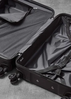 Rock Lincoln Black Suitcase