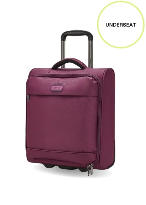 Rock Paris Suitcase Purple