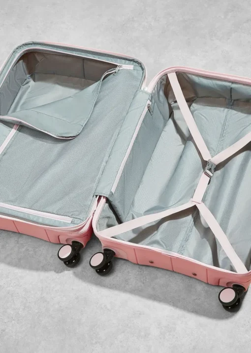 Rock Pixel Suitcase Pastel Pink