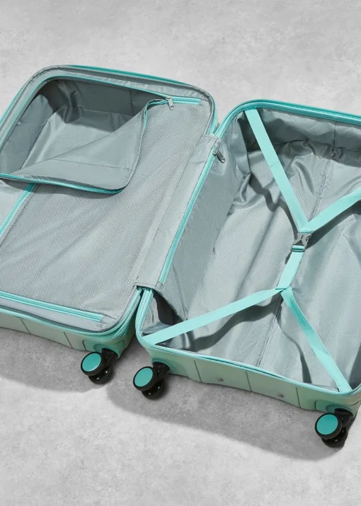 Rock Pixel Suitcase Pastel Green