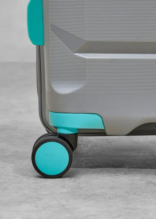 Rock Tulum Suitcase Grey/Aqua